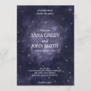 Search for night sky wedding invitations Galaxy