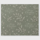 Search for pine green wrapping paper Winter greenery