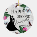 Search for 2nd anniversary christmas tree decorations Couple
