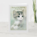 Search for antique cat cards For her