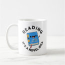 Search for novel coffee mugs Book lover