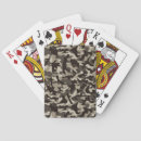 Search for military playing cards Brown