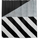 Search for black white striped shower curtains Minimal