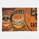 Search for vintage car tea towels Old