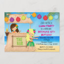 Search for hula girl invitations Beach