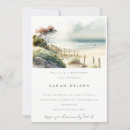 Search for sand bridal shower invitations Modern elegant