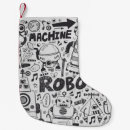 Search for robot christmas stockings Space