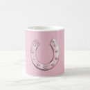 Search for horse shoe mugs Pink