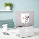 Search for little white dog stickers Cute