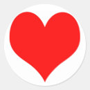 Search for heart background stickers Red