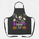 Search for skeleton halloween aprons Halloweengifts