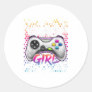 Search for girl gamer stickers Controller