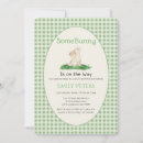 Search for easter baby shower invitations Green