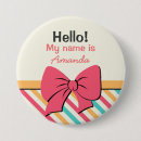 Search for stripes on white badges For kids