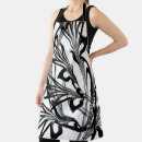 Search for modern design aprons Black and white