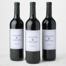Search for blue striped wine labels Minimalist