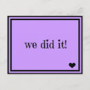 Search for we did it invitations Marriage