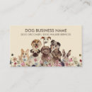 Search for pet shop business cards Dog trainer