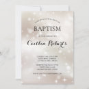 Search for white gold christening invitations Modern