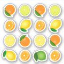 Search for big lemon stickers Summer