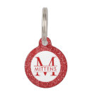 Search for christmas pet tags Red