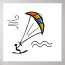 Search for kiteboarder posters Cartoon