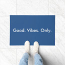 Search for good vibes doormats Inspirational