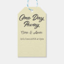 Search for rehearsal dinner gift tags The night before