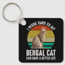 Search for bengal cat key rings Kitty