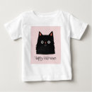 Search for black cat baby shirts Witch