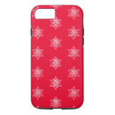 Search for snowflake iphone cases red