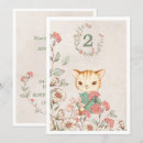 Search for kitten birthday invitations Cute