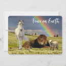 Search for lion and lamb christmas cards Peace on earth