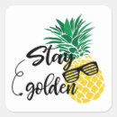 Search for golden pineapple stickers Beach