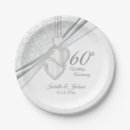 Search for 60th anniversary wedding plates Damask