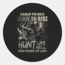 Search for funny hunting stickers Outdoors
