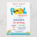 Search for beach ball invitations Kids pool party