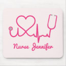 Search for nurse mousepads Pink