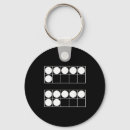 Search for number 6 key rings Six seven