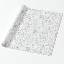 Search for illustrations wrapping paper Black and white