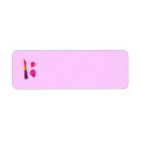 Search for lipstick kiss return address labels Modern