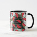 Search for watermelon pattern mugs Cute