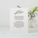 Search for inserts wedding invitations Black and white