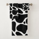 Search for black and white abstract bath towels Modern