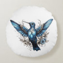 Search for blue hummingbird cushions Cute bird