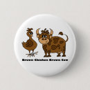 Search for cow and chicken badges Animals