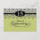 Search for black white silver quinceanera invitations For her