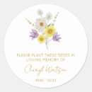 Search for funeral flowers stickers Remembrance