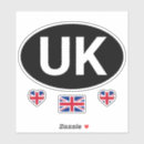Search for travel europe stickers Union jack