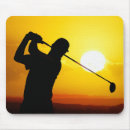Search for golf mousepads Silhouette